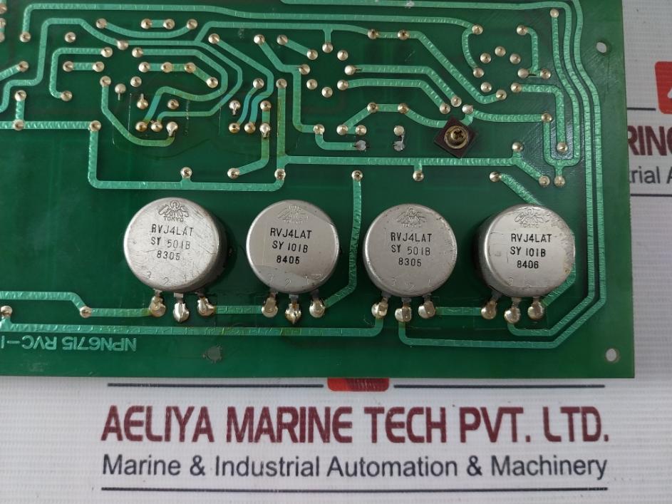 Nishishiba Npn6715 Printed Circuit Board Rvc-1