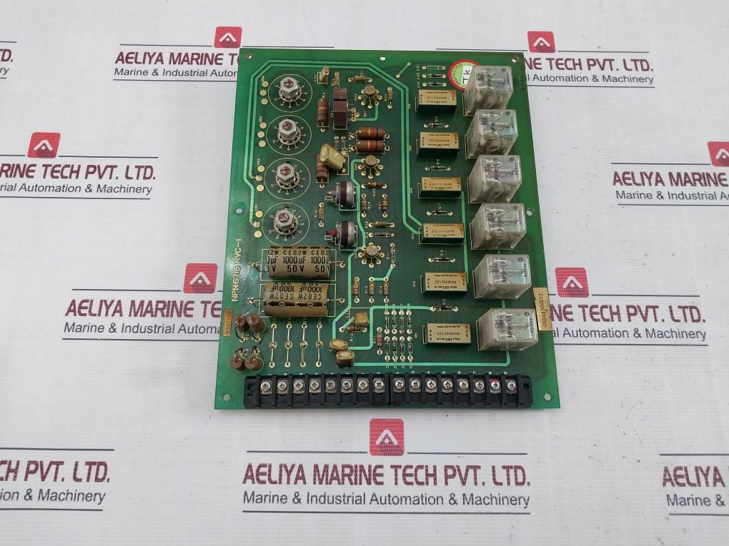 Nishishiba Npn6715 Rvc-1 Printed Circuit Board 8607542
