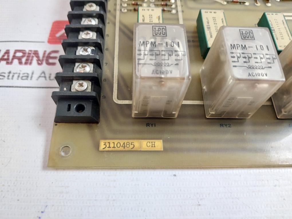 Nishishiba Npn6715 Rvc-1 Printed Circuit Board Module 3110485 Ch