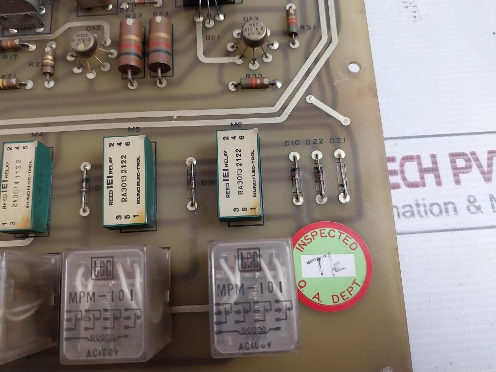 Nishishiba Npn6715 Rvc-1 Printed Circuit Board Module 3110485 Ch