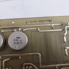Nishishiba Npn6715 Rvc-1 Printed Circuit Board Module 3110485 Ch