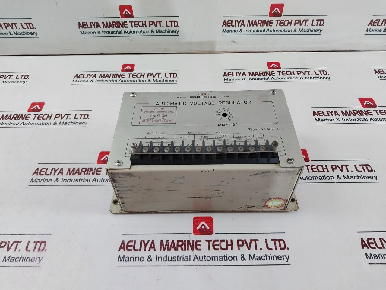 Nishishiba Vzrab-1S(P) Electric Automatic Voltage Regulator 450V