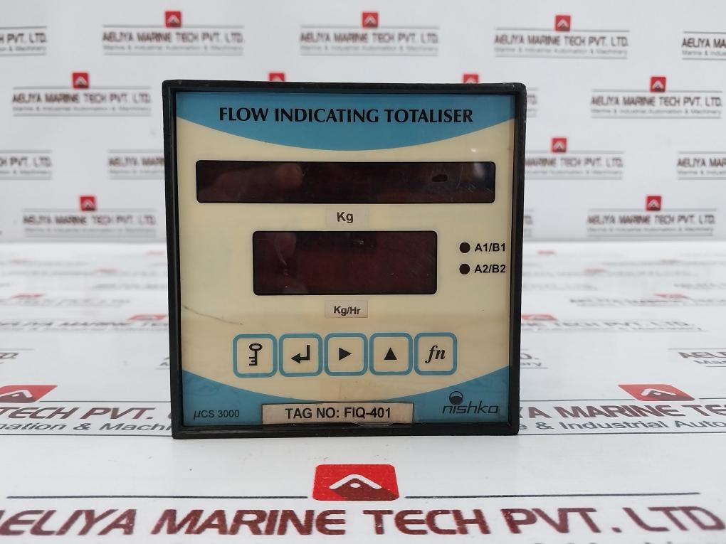 Nishko µCs 3000 Flow Indicating Totaliser 230V Ac
