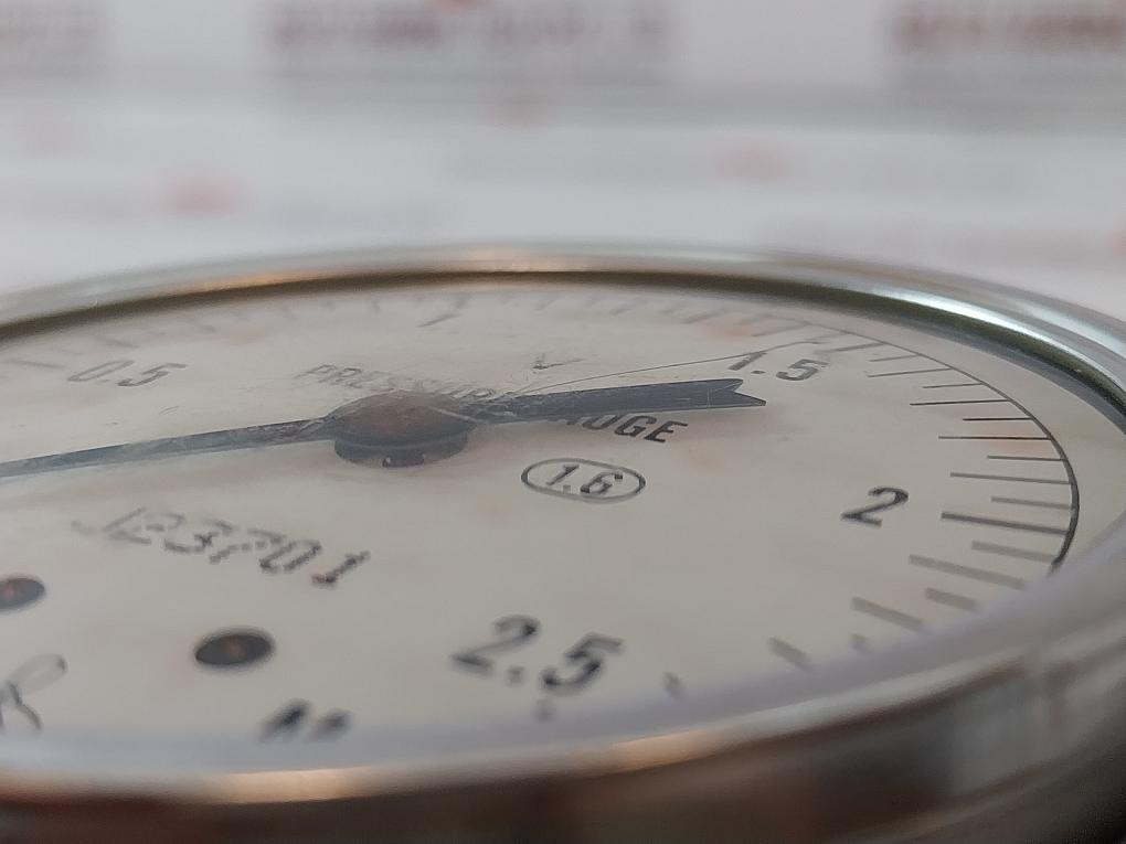 Nisshin Pressure Gauge 0-2.5 Mpa J23701 1.6