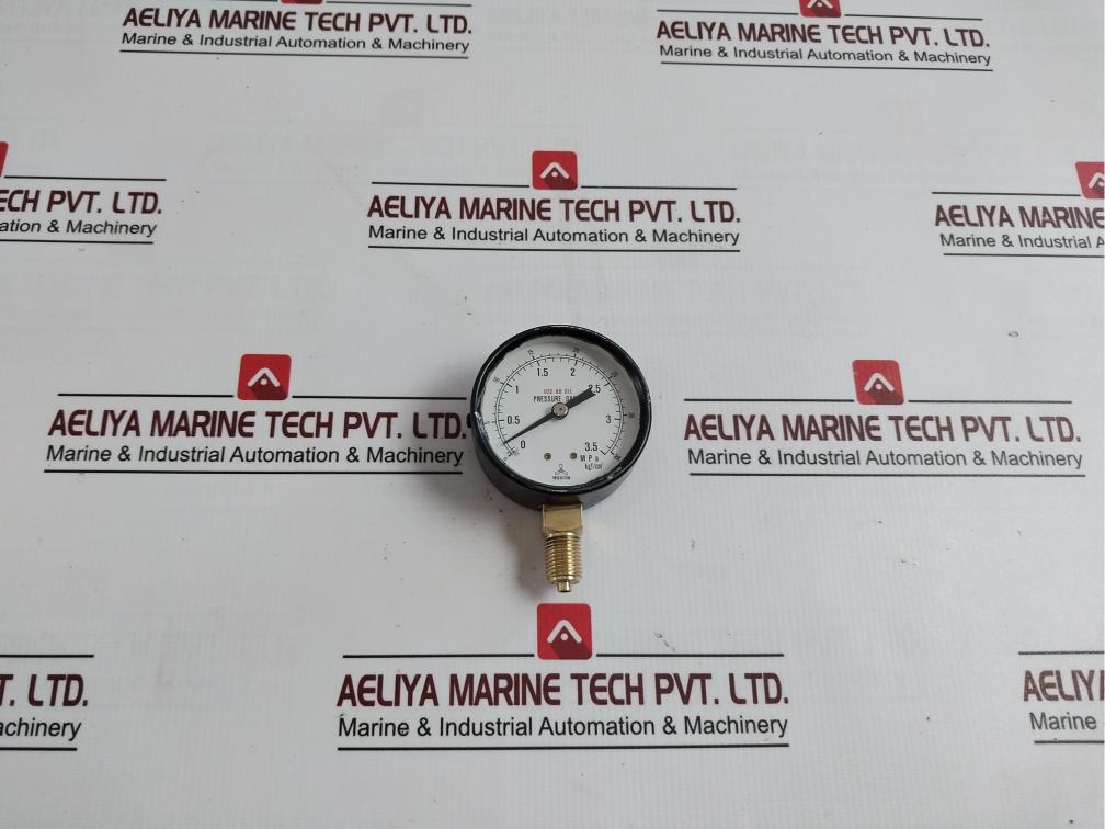 Nisshin Pressure Gauge 0-3.5 Mpa