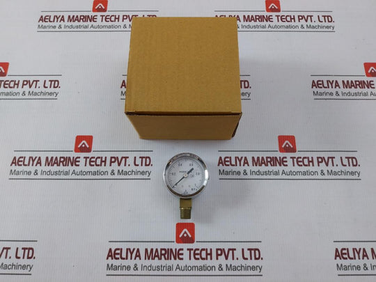 Nisshin F75335 General-purpose Pressure Gauge 0-1 Mpa
