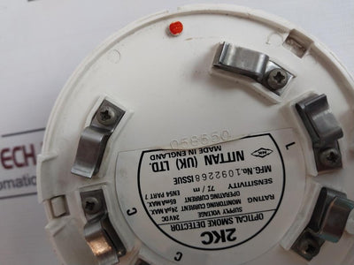 Nittan 2Kc Optical Smoke Detector 24VDc