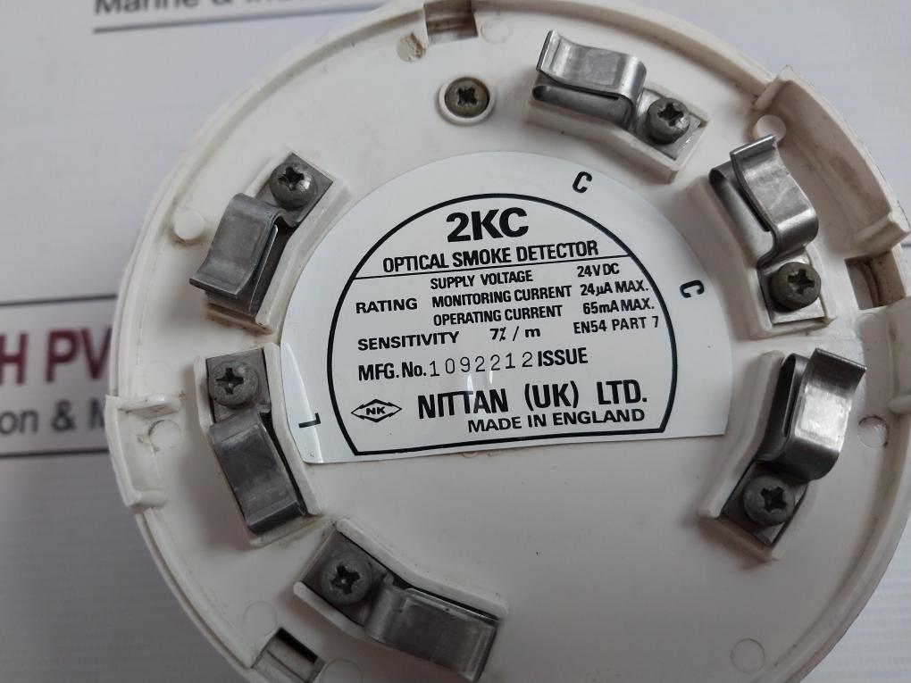 Nittan 2Kc Optical Smoke Detector 24VDc