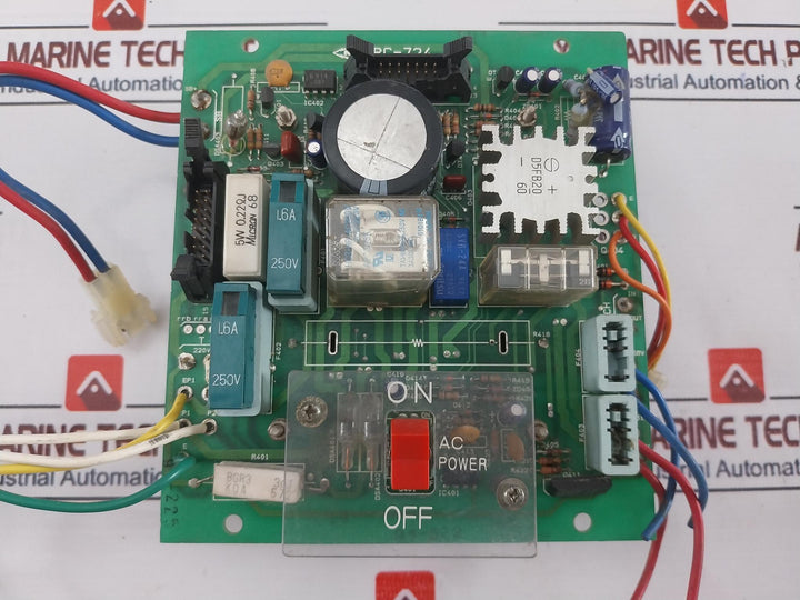 Nittan Pc-724 Printed Circuit Board