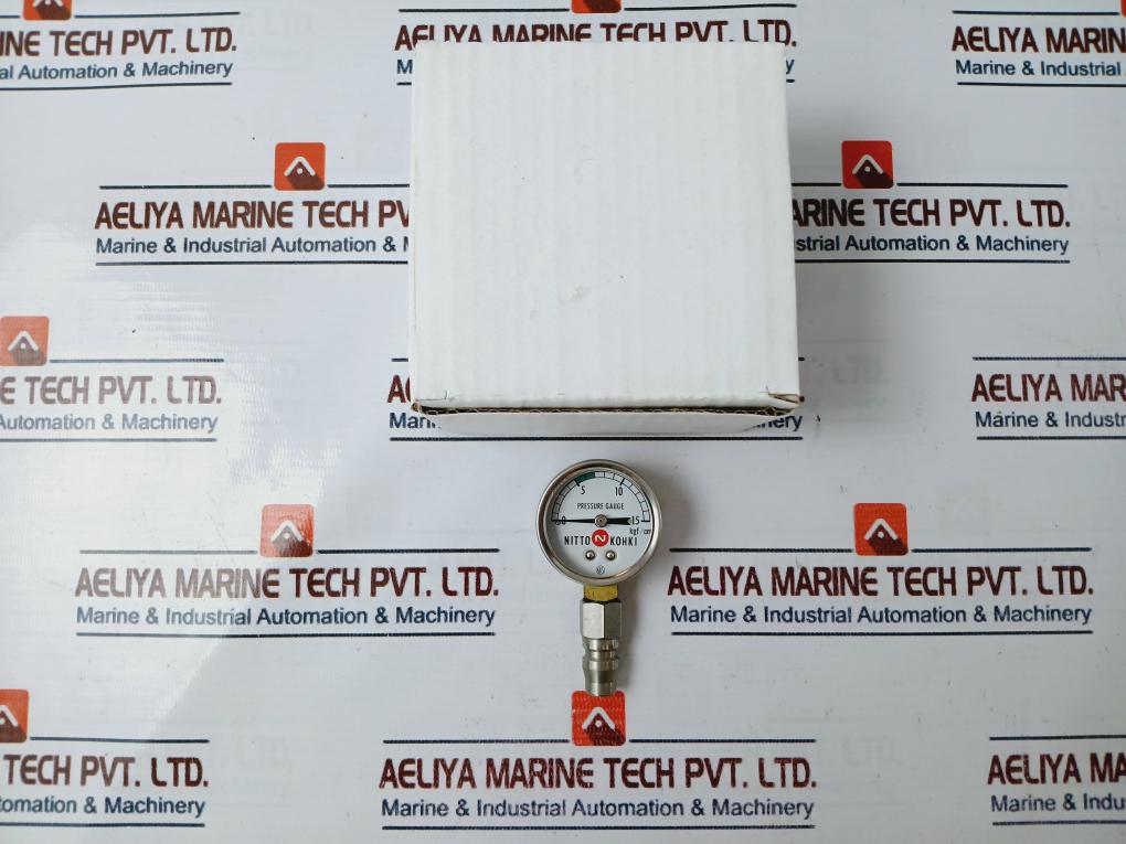 NITTO KOHKI 0-15 KGF/CM Pressure Gauge