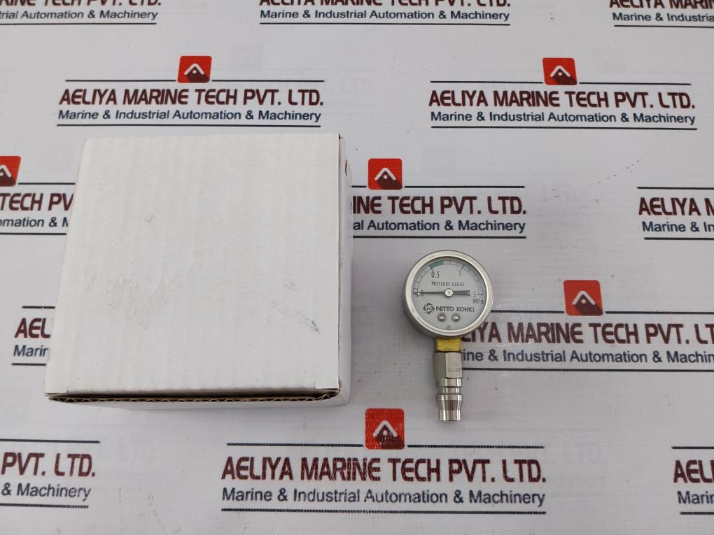 Nitto Kohki 0–1.5 MPA Pressure Gauge