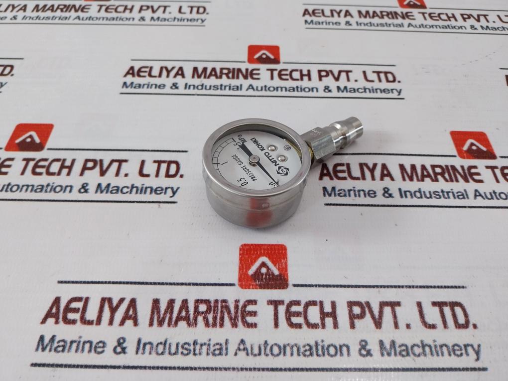Nitto Kohki 0–1.5 MPA Pressure Gauge