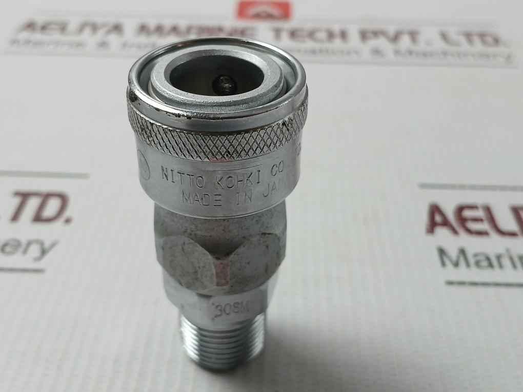Nitto Kohki 30sm Quick Connect Pneumatic Coupler Socket