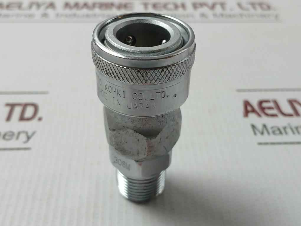 Nitto Kohki 30sm Quick Connect Pneumatic Coupler Socket