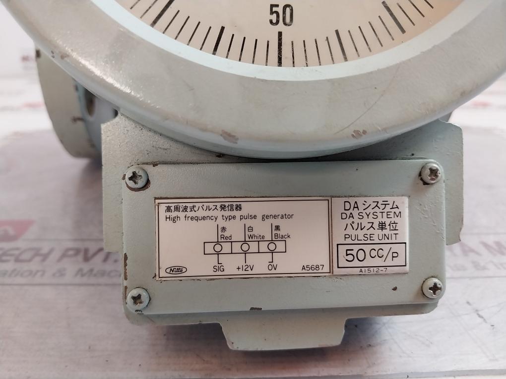 Nitto Seiko B-fh25B Flow Meter 25Mm 5000 L/H A1512-7 10 Kg/Cm2