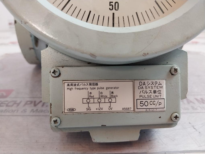 Nitto Seiko B-fh25B Flow Meter 25Mm 5000 L/H A1512-7 10 Kg/Cm2