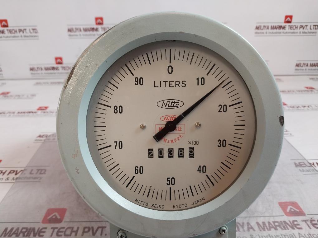 Nitto Seiko B-fh25B Flow Meter 25Mm 5000 L/H A1512-7 10 Kg/Cm2