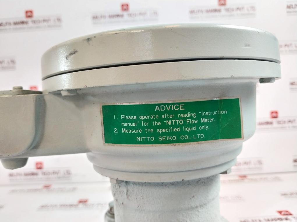 Nitto Seiko B-fh25B Flow Meter 25Mm 5000 L/H A1512-7 10 Kg/Cm2