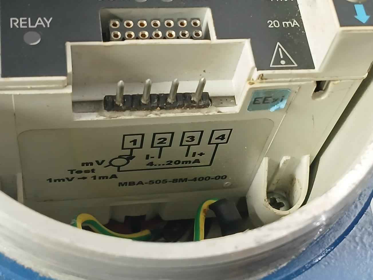 Nivelco Mba-505-8M-400-00 Level Transmitter 4-20Ma 14Mm