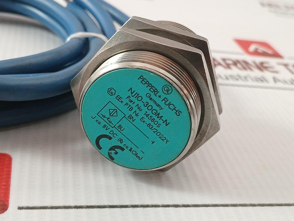 Nj10-30Gm-n Pepperl+Fuchs Inductive Proximity Sensor 2 Meter 14580S