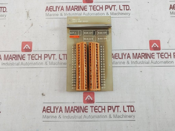 Nkl-5 7211-681.0001 Printed Circuit Board Eaa-2/1 250V- Gse 5