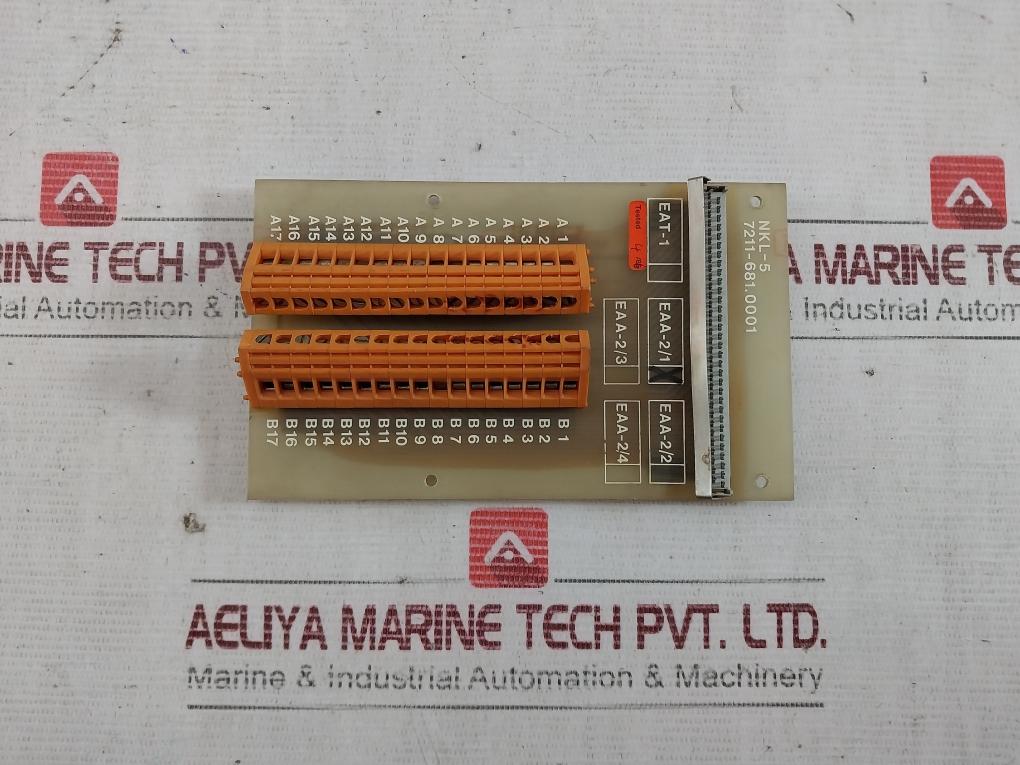 Nkl-5 7211-681.0001 Printed Circuit Board Eaa-2/1 250V- Gse 5