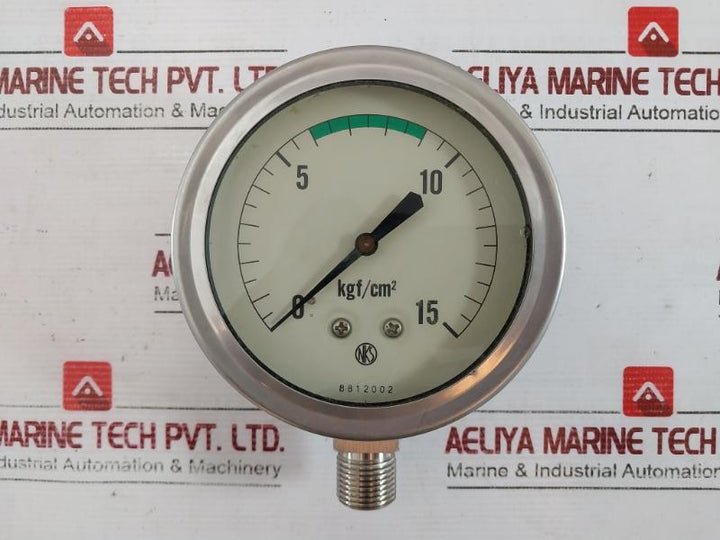 Nks 0-15 Kgf/Cm2 Pressure Sensor Switch Gauge 8812002