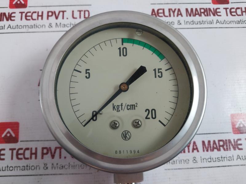 Nks 0-20 Kgf/Cm2 Pressure Meter Gauge