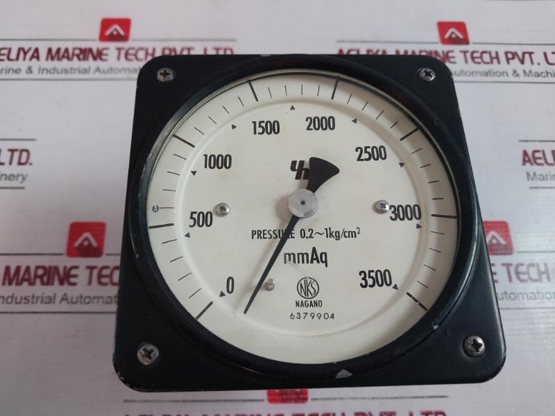 Nks 0-3500Mmaq Pressure Gauge 6379904 0.2 1Kg/Cm2