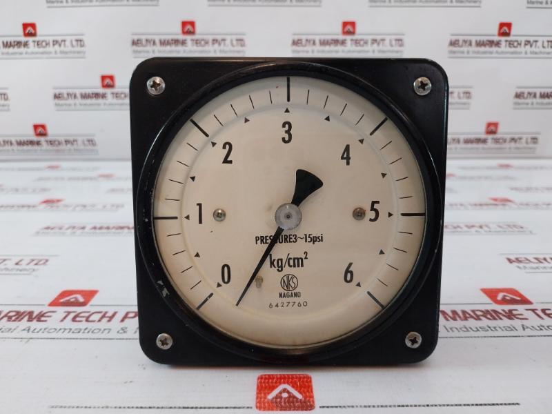 Nks 0 To 6 Kg/Cm2 Pressure Gauge 3 15 Psi 6427760