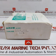 Nks Gv42-233 Pressure Sensor Switch Gauge 0-3.5 Mpa Bt3/8Bx100