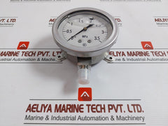 Nks Gv42-233 Pressure Sensor Switch Gauge 0-3.5 Mpa Bt3/8Bx100