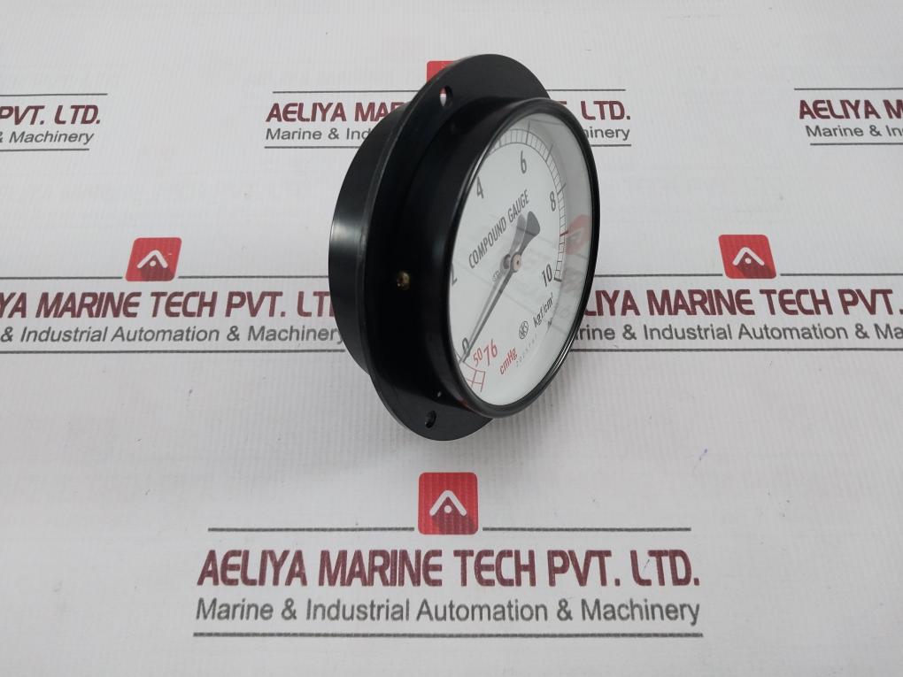 Nks Compound Gauge Cmhg -76-0-10 Kgf/Cm2