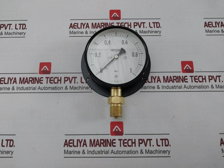 Nks Pressure Gauge For Inlet Of T/C Cooling Water 0-1 Mpa 7Rta84T Bvs1/2X100