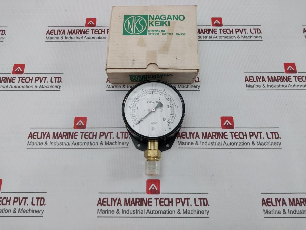 Nks Pressure Sensor Switch Gauge 0-10 Kgf/Cm2 0-10 Bar Ae10-841