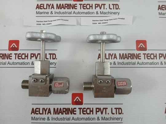20Mpa Ss304 Nks Stainless Steel Flange Gate Valve Threaded