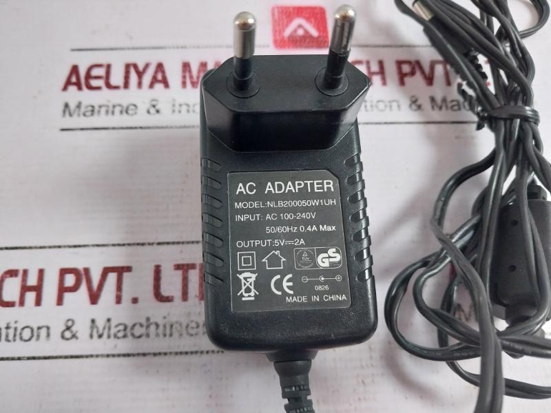 Nlb200050w1uh Ac Adapter Pneumatic Flow Control Valve Input: Ac 100-240v 50/60hz