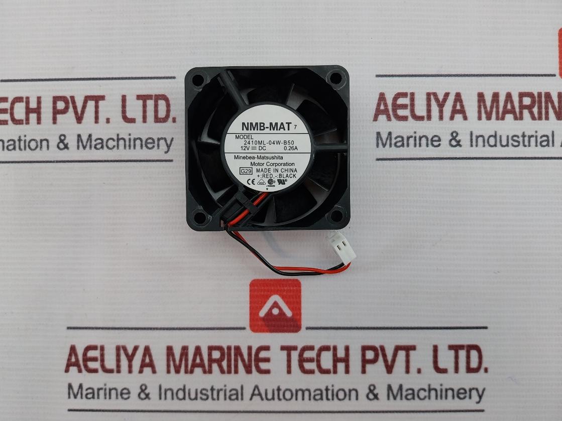 Nmb-mat 2410Ml-04W-b50 Dc Axial Fan 12Vdc 0.26A