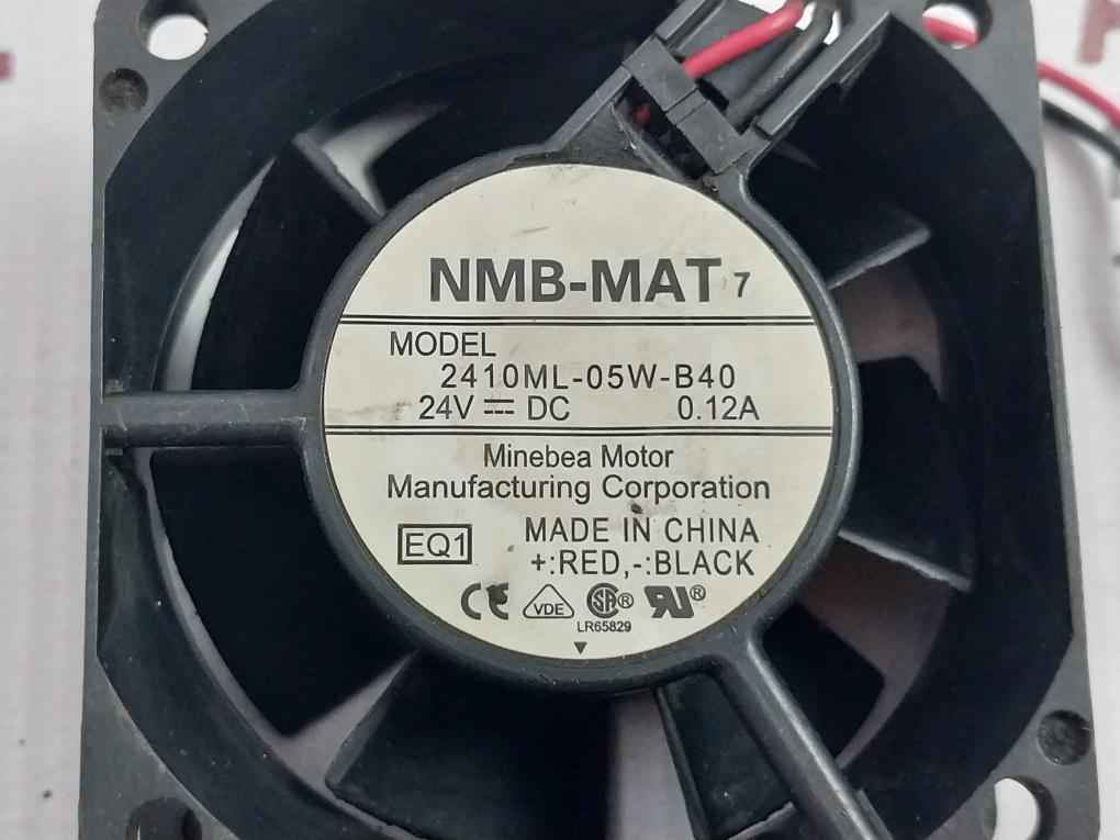 Nmb-mat 2410Ml-05W-b40 Axial Fan 24V Dc 0.12A