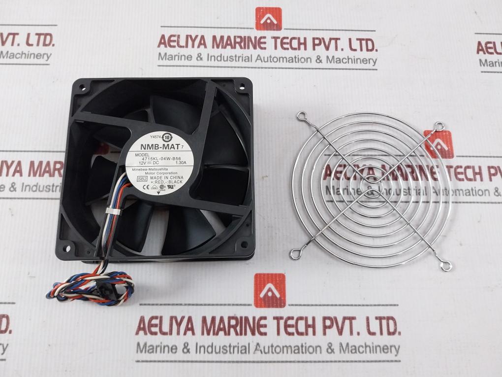 Nmb-mat 4715Kl-04W-b56 Dc Axial Fan 12Vdc 1.30A