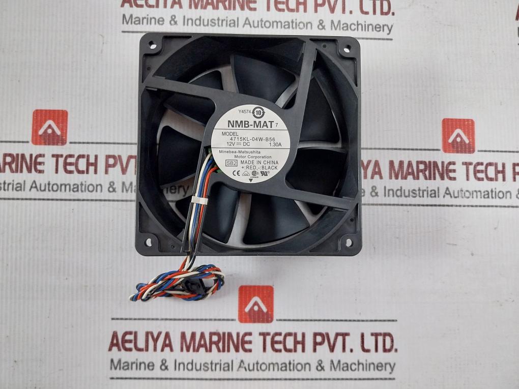 Nmb-mat 4715Kl-04W-b56 Dc Axial Fan 12Vdc 1.30A