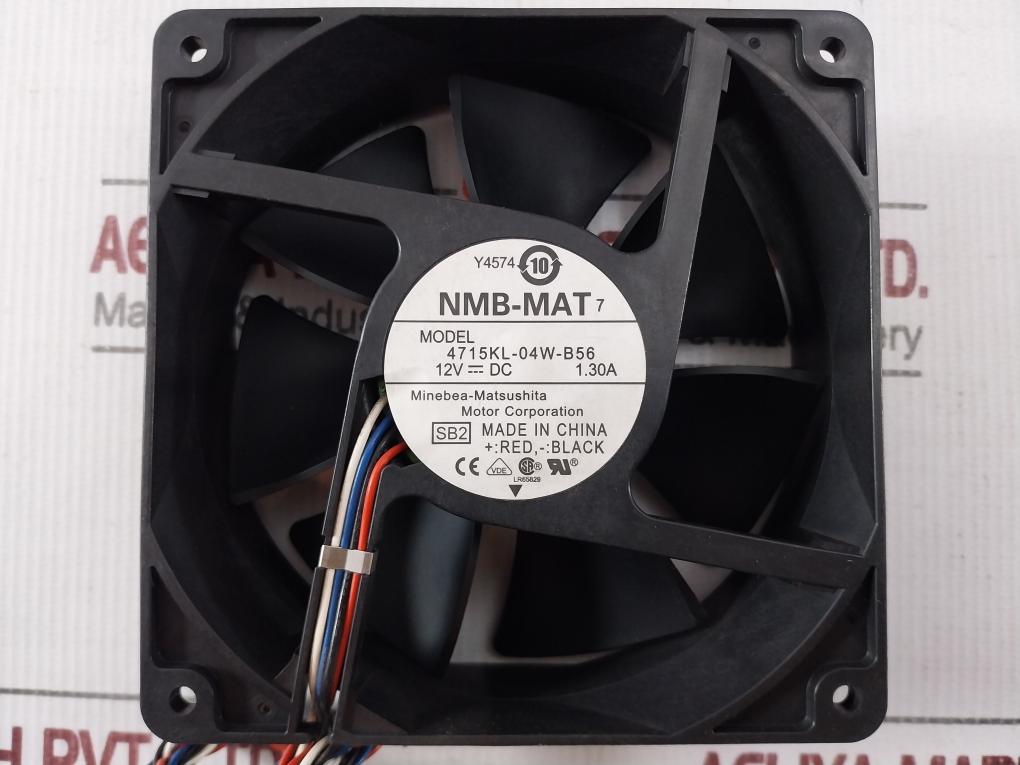 Nmb-mat 4715Kl-04W-b56 Dc Axial Fan 12Vdc 1.30A