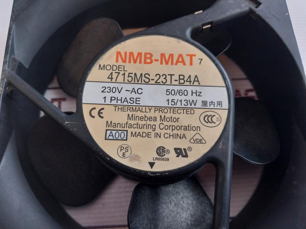 Nmb-mat 4715Ms-23T-b4A Cooling Fan 230V 50/60Hz