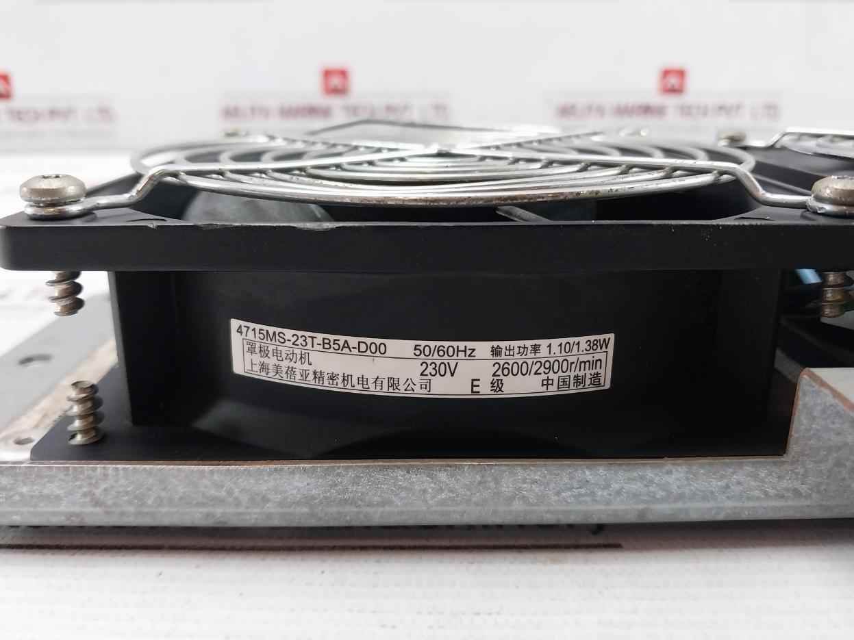 Nmb-mat 4715Ms-23T-b5A Thermally Protected Axial Fan 1 Phase 230Vac