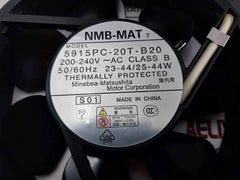 Nmb-mat 5915Pc-20T-b20 Ac Axial Fan 50/60Hz 23-44/25-44W Class B