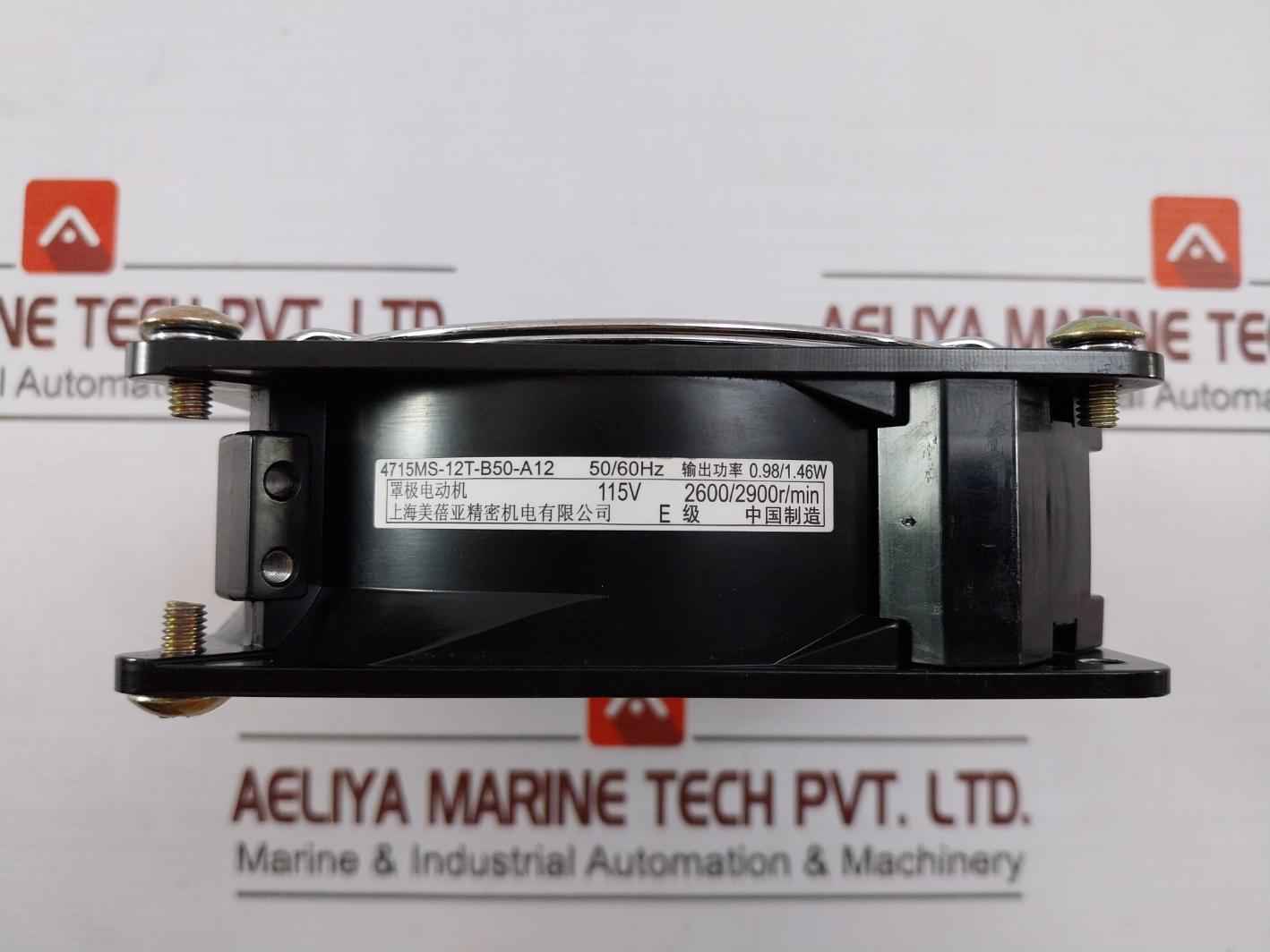 Nmb 4715Ms-12T-b50-a12 Axial Fan 50/60Hz 15.5/14.5W 115V Ac