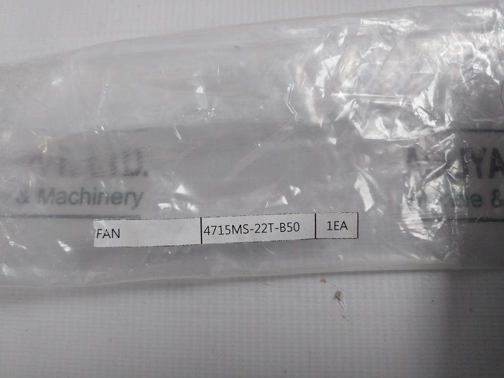 Nmb 4715Ms-22T-b50 Ac Axial Fan 220V-ac 50/60Hz 14/13W 1.09/1.39W 2600/2900R/Min