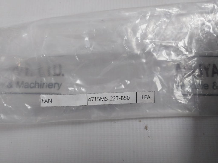 Nmb 4715Ms-22T-b50 Ac Axial Fan 220V-ac 50/60Hz 14/13W 1.09/1.39W 2600/2900R/Min