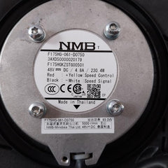 Nmb F175Hg-061-d0750 Motorized Impeller Fan Blower 5000Rpm 4.8A 48Vdc