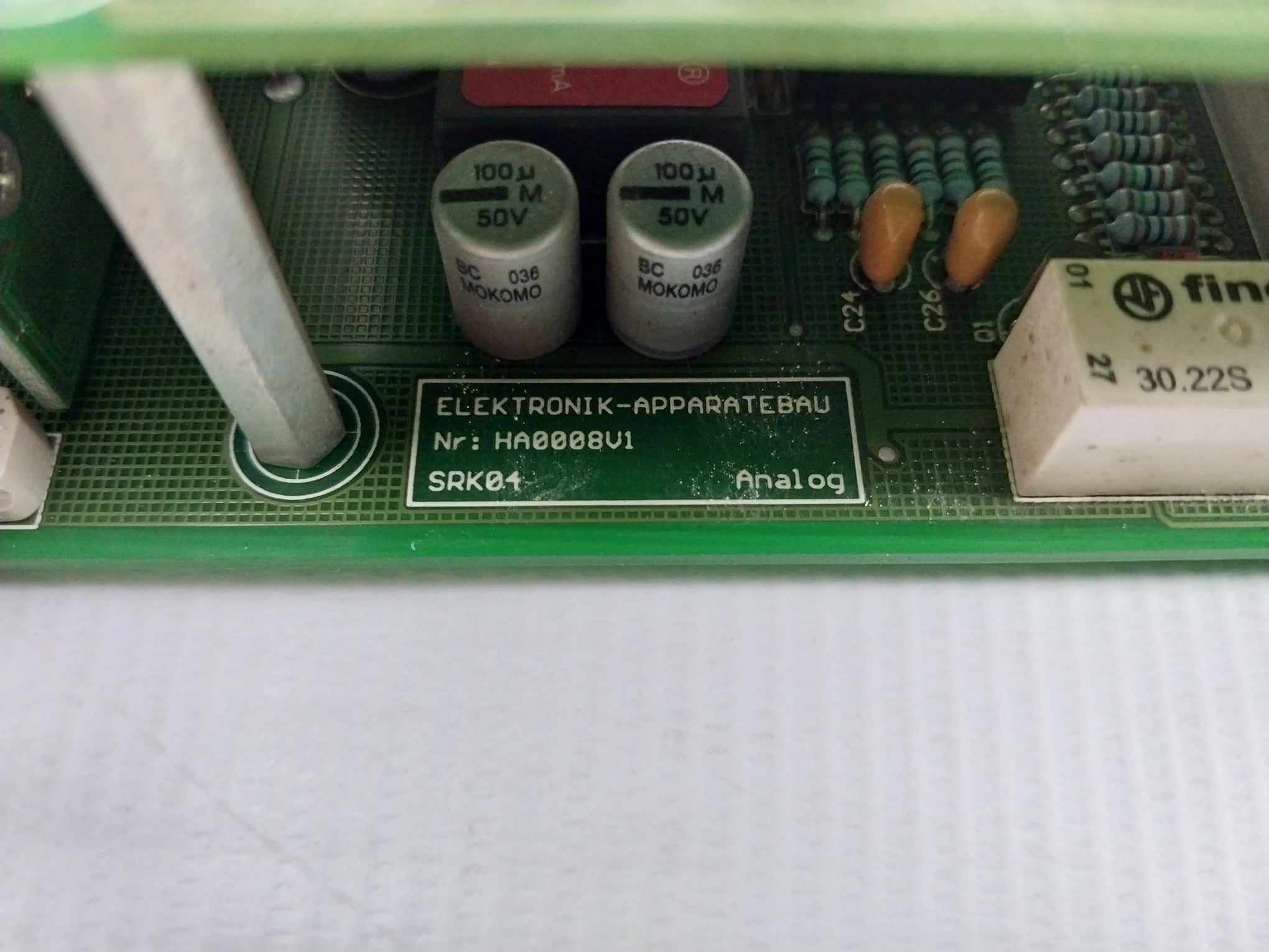 Nmf 914 718 Smk 16, Srk 04 Control Panel